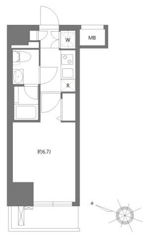プレミアムキューブ東十条アリア 間取り