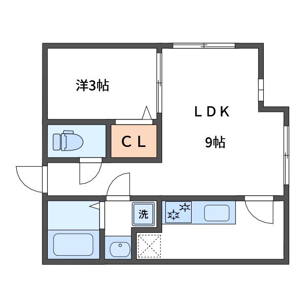 KAresidence西日暮里  間取り