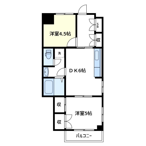 横山ビル 間取り