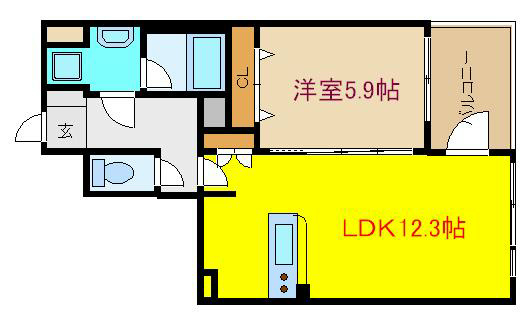 アゼリアヒルハイツ 間取り
