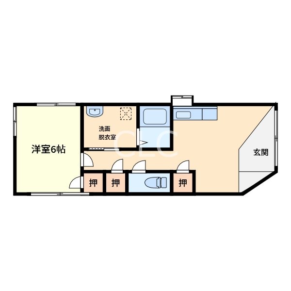 五十畑荘 間取り