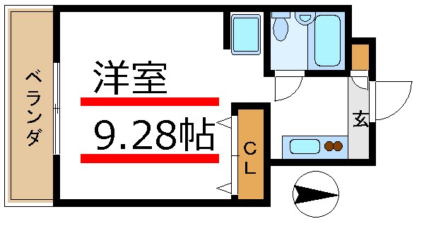 サンフラッツ 間取り