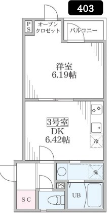 アンベリール北小岩 間取り