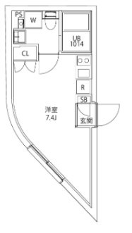 ＣＩＴＹ　ＷＡＬＫ王子ＤＵＥ 間取り
