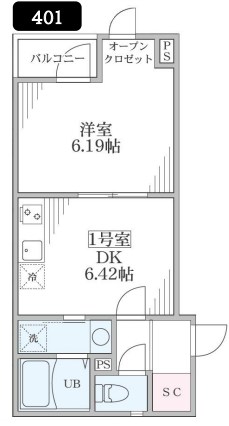 アンベリール北小岩 間取り