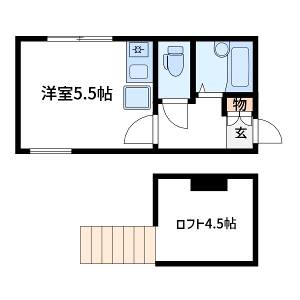 コンフォルタ飛鳥山 間取り