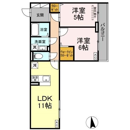 グラナーデ東葛西 間取り図