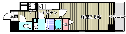 ヴェルドミール  間取り