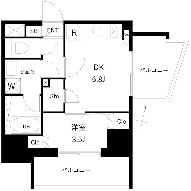 プレディアコート西日暮里 間取り