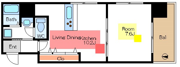 ラークガーデン木場 間取り図