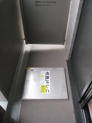 ルーブル大島 ベランダ