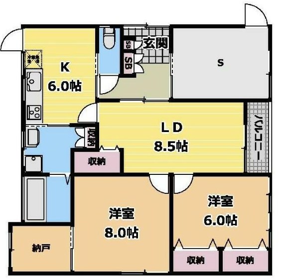 Hana House 間取り