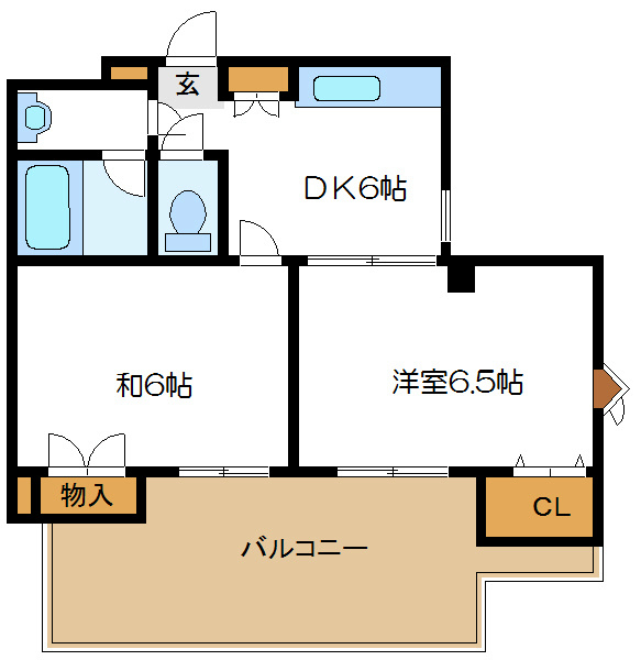 ＮＩＫＯリバーハイム 間取り
