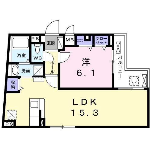 ブルーセブン 間取り図