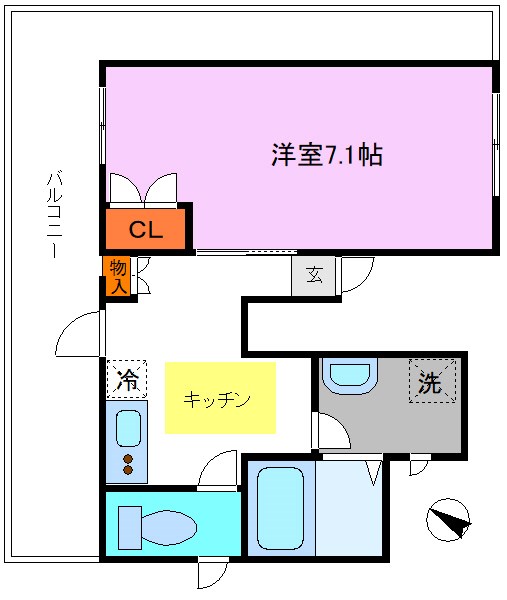 FAIR町屋レジデンス  間取り図