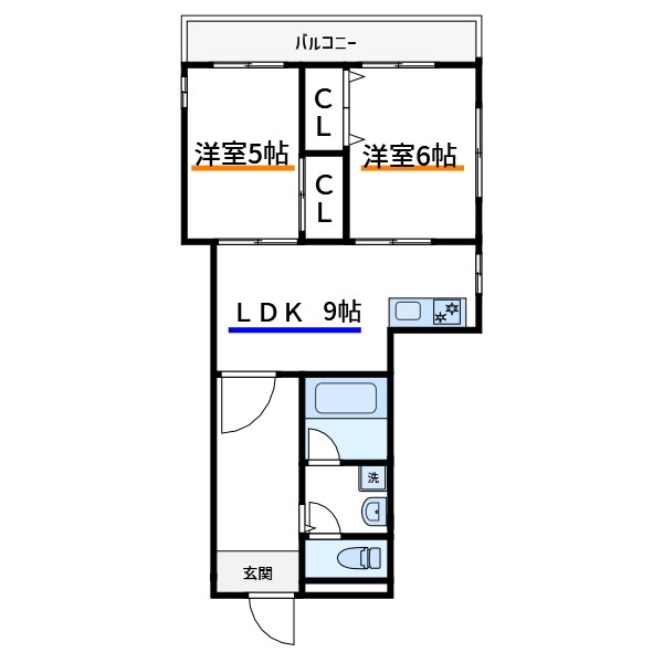 町屋レジデンス 間取り図