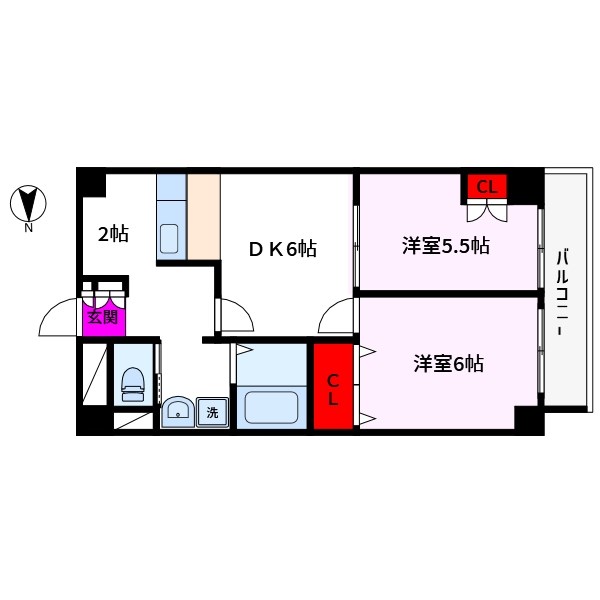 町屋レジデンス 間取り図