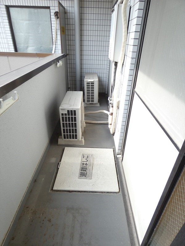 町屋レジデンス ベランダ