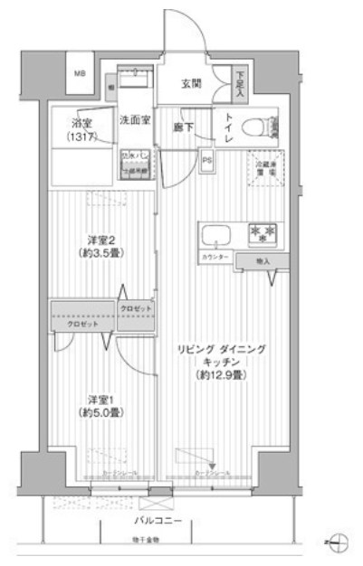 Ｙ&rsquo;ｓ本所（ワイズ本所） 間取り