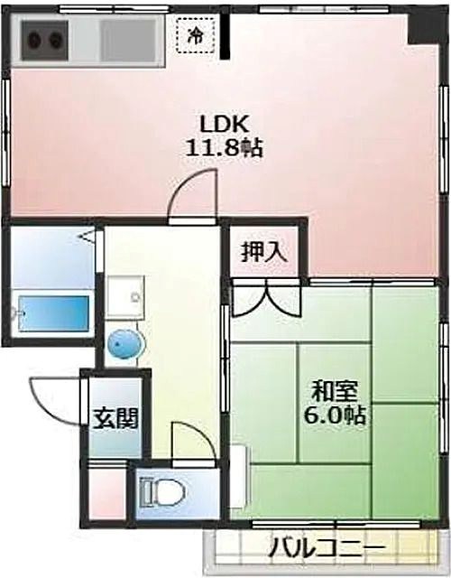 リバーサイドKOYO5 間取り
