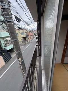 茜荘 ベランダ