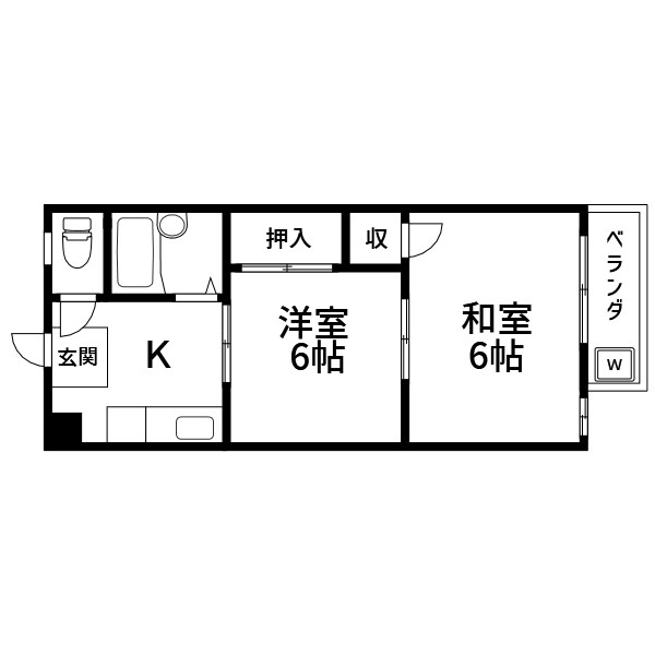 アビテハイツ 間取り