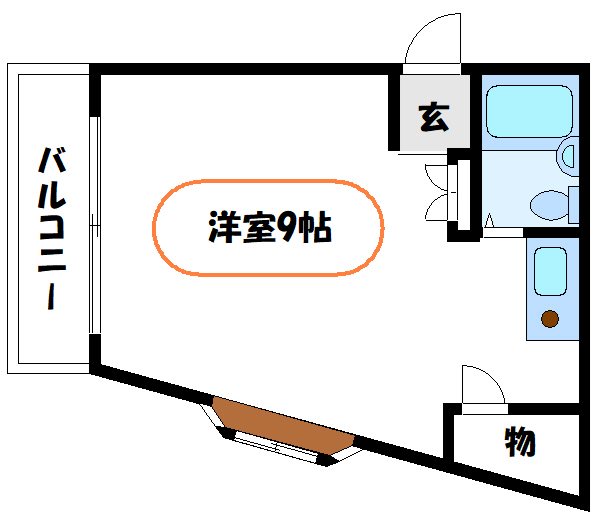 フレンズハイツ 間取り図