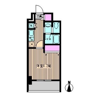 サフランキルト森下  間取り図