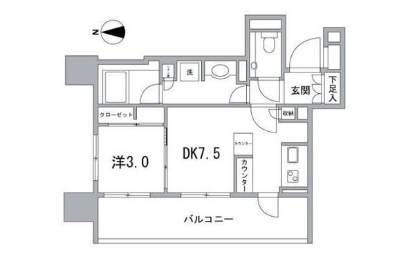 クレヴィア東陽町 間取り