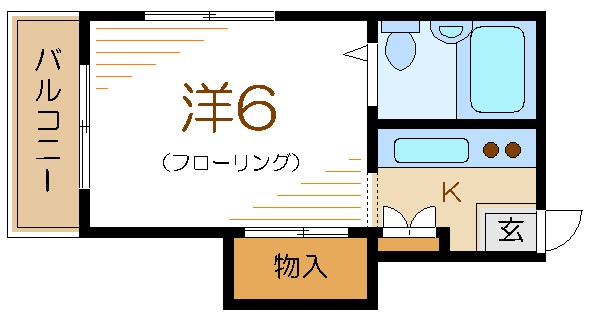 リヴレーヌ５６ 間取り図