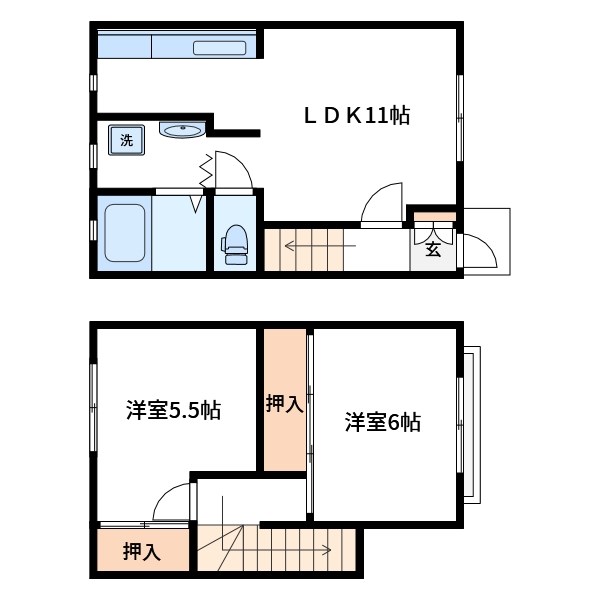 デュプレックス 間取り