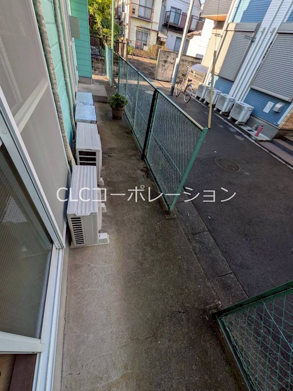 デュプレックス ベランダ