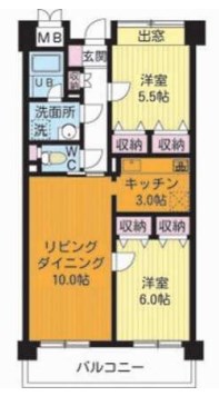 フィールランド  間取り