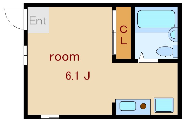 ハイツ吉敷 間取り