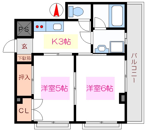 ＣＨＥＲＲＹ　ＰＡＬＡＣＥ 間取り