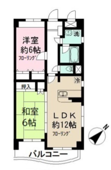リッシュ・ヴェール　サカエ 間取り図