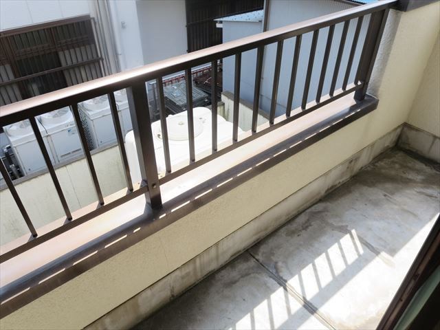 ゴールドマンション ベランダ