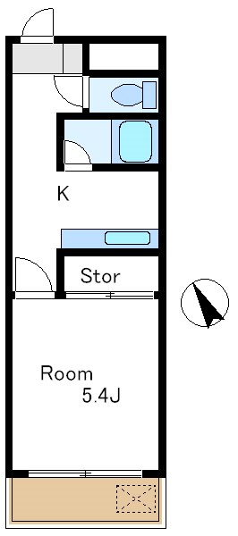 エクセルパレス１ 間取り図
