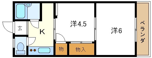 第２ウライコーポ 間取り