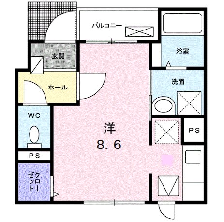 メゾンHIDE 間取り