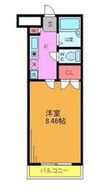 クレオ舞浜Ｂ 304号室 間取り