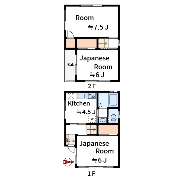 PIT貸家 間取り