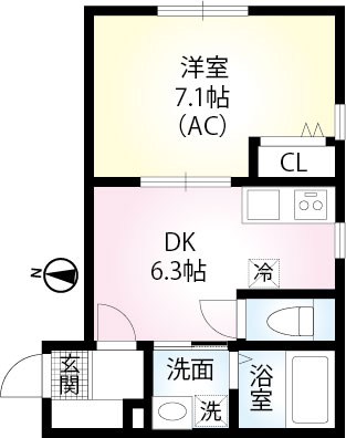 SQUARE２ 間取り