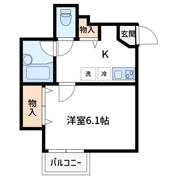 メゾン石神白山 間取り