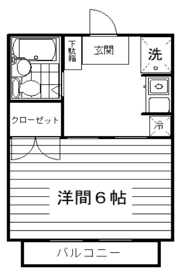 ホワイトコーポA 間取り