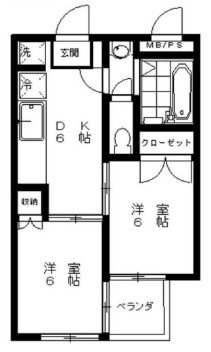 保戸田マンション 間取り