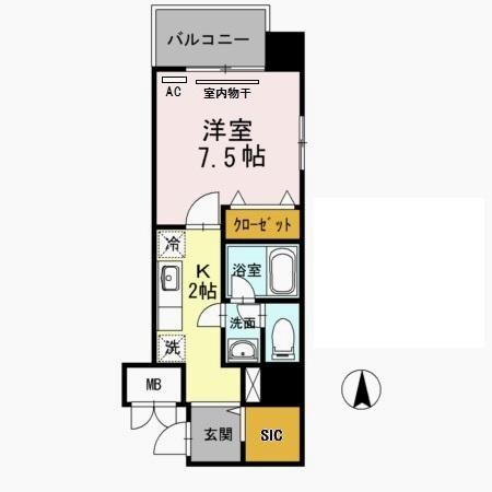ひびき錦糸町門田ビル 間取り