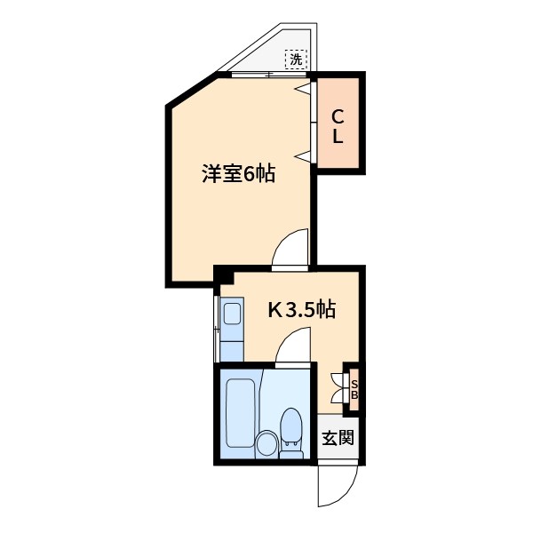 宮田ハイツ 間取り
