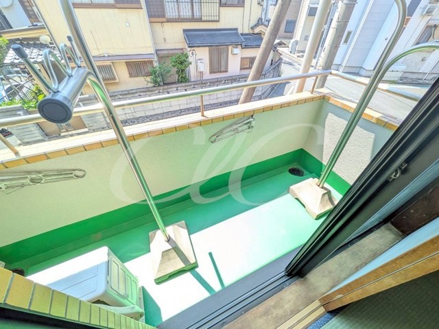 柴又STマンション ベランダ