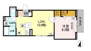 セレスティナ上十条 間取り